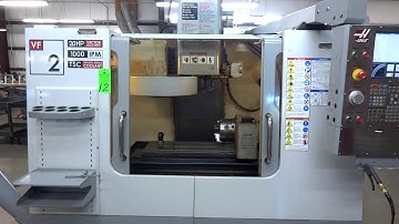 HAAS VF-2D 4-AXIS CNC VERTICAL MACHINING CENTER (2007)