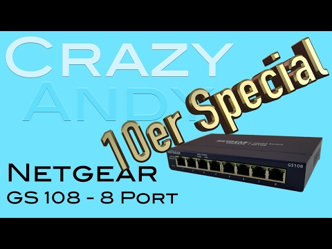 Netgear GS108 REVIEW 10er Special