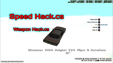 [CLEO] Speedhack + weapon hack || Cheat GTA samp || free download via MediaFire