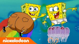 Мультшоу Губка Боб Квадратные Штаны Летающая губка Nickelodeon Россия