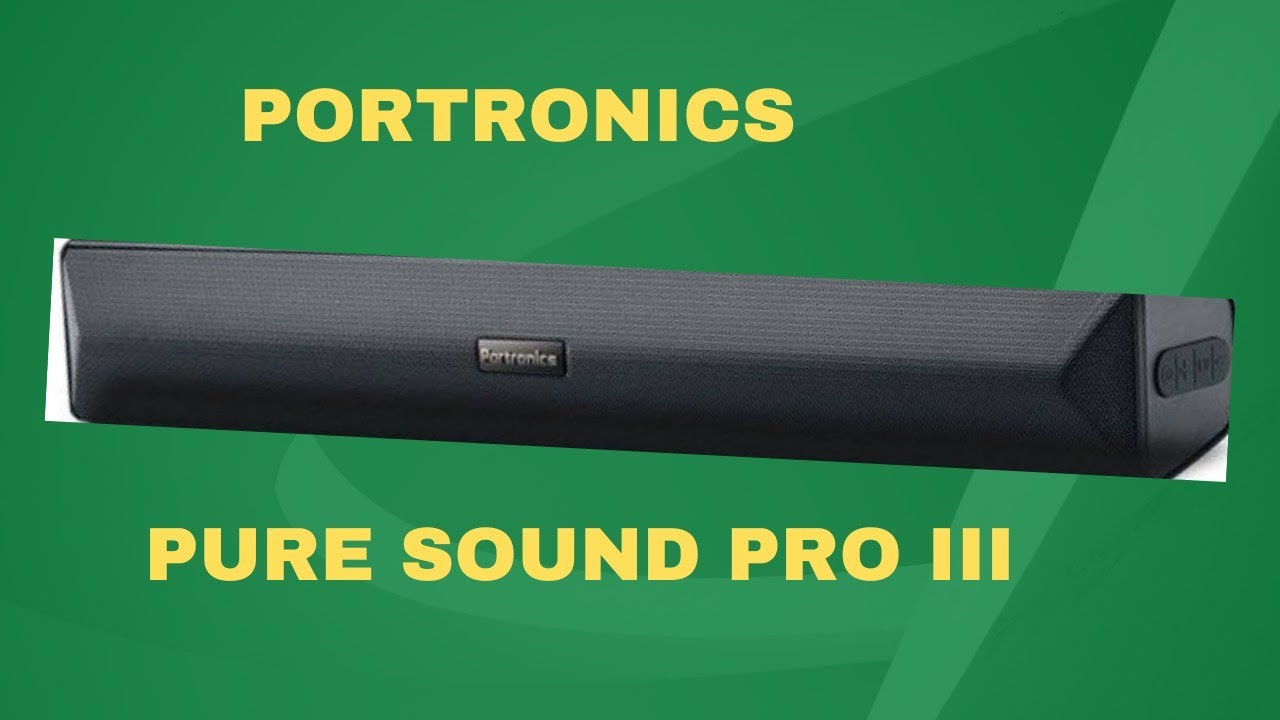 portronics pure sound pro lll bluetooth speaker repair