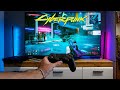 CYBERPUNK 2077 PS4 Pro  | 4K TV POV Gameplay &amp; Performance Test