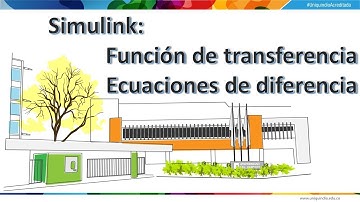 Simulación de una función de transferencia discreta en Simulink