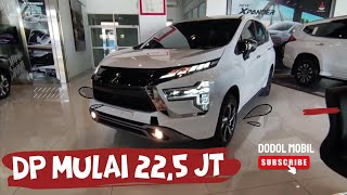 NEW XPANDER ULTIMATE CVT PUTIH 2024. ( BLACK INTERIOR + CAMERA 360 ). MITSUBISHI SOLO.