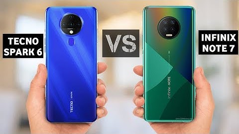 Tecno Spark 6 vs Infinix Note 7 | Full Comparison