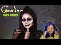 Coraline OTHER MOTHER makeup tutorial