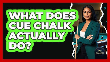 What Does Cue Chalk Actually Do?