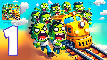 Dead Train Gameplay Walkthrough Part 1 - Tutorial Zombie Train Survival (Android,iOS)