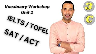Vocabulary Workshop | IELTS, TOEFL, ACT, SAT Vocabulary