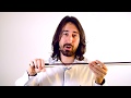 Como segurar no arco do violino [ Aula - 6]