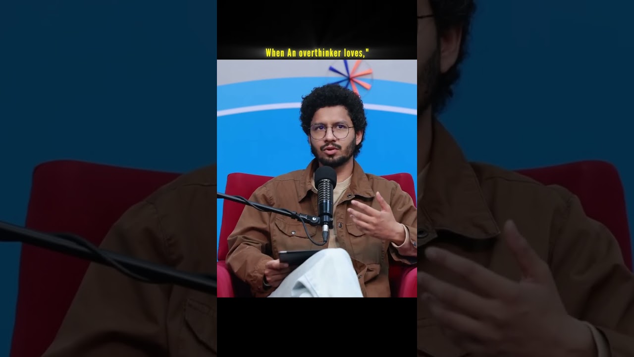 when An overthinker loves..