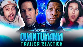ANT-MAN AND THE WASP: QUANTUMANIA TRAILER 2 REACTION! - KANG THE CONQUEROR IS HERE BABY!