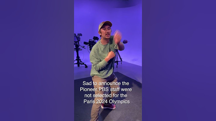 Sad to announce the Pioneer PBS Staff were not selected for the Paris 2024 Olympics