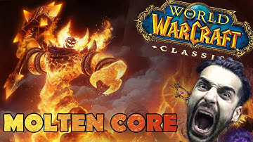 Pilav raids Molten Core! Classic WoW (Ep.06)