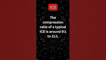 compression ratio of internal compustion engines