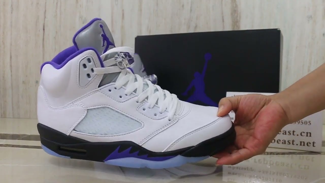 Air Jordan 5 “Concord” - YouTube