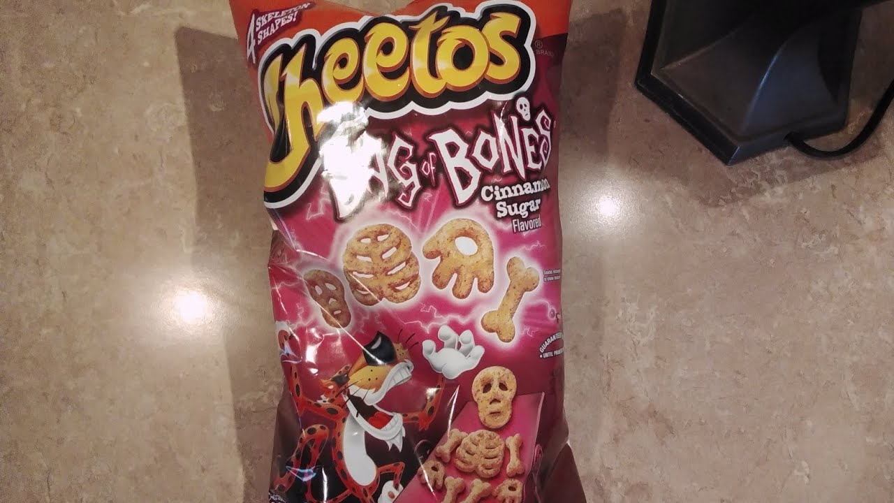 Limited Edition Cheetos Bag of Bones Cinnamon Sugar.💀🦴 YouTube