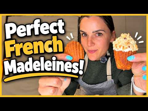 🇫🇷 Perfect French Madeleine Recipe! 🧈🍯 | Easy, Fluffy & Delicious!