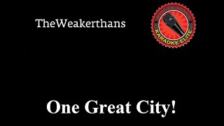 Weakerthans - One Great City! (Karaoke)