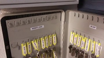 2-second Improvement - Lean Key Cabinet