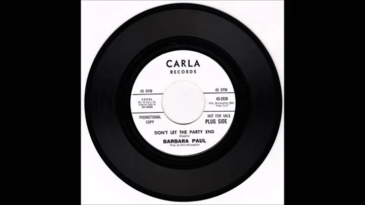 Barbara Paul - Don't Let the Party End