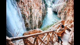 Impressive Walkthrough @Monasterio de Piedra, Spain