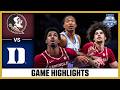Florida State vs. Duke Game Highlights | 2026 T. Rowe Price ACC Men's Basketball Tournament