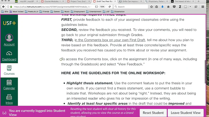 Online Workshop Directions