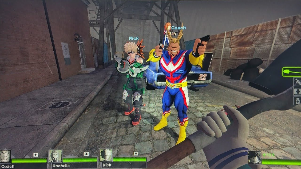 Left 4 Dead 2 Gameplay as Katsuki Bakugo - The Passing - PT.2