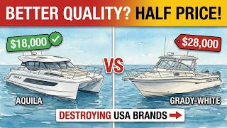 7 Chinese Boats DESTROYING American Boats (Better Quality, Half Price)