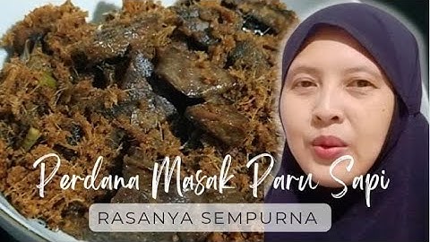 TERNYATA ENAK DAN BIKIN NAGIH ‼️ Pertama Kali Masak Paru Sapi Rasanya Langsung Sempurna