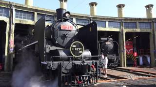 2014.6.9 臺鐵 慶祝台灣鐵路127週年 CT273蒸汽機車 首航 郵輪列車 彰化扇形車庫