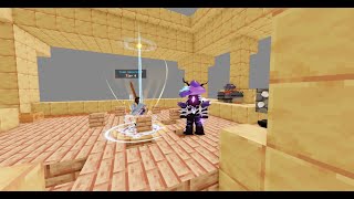 I played duels with a Nightmare player.. (Roblox BedWars)