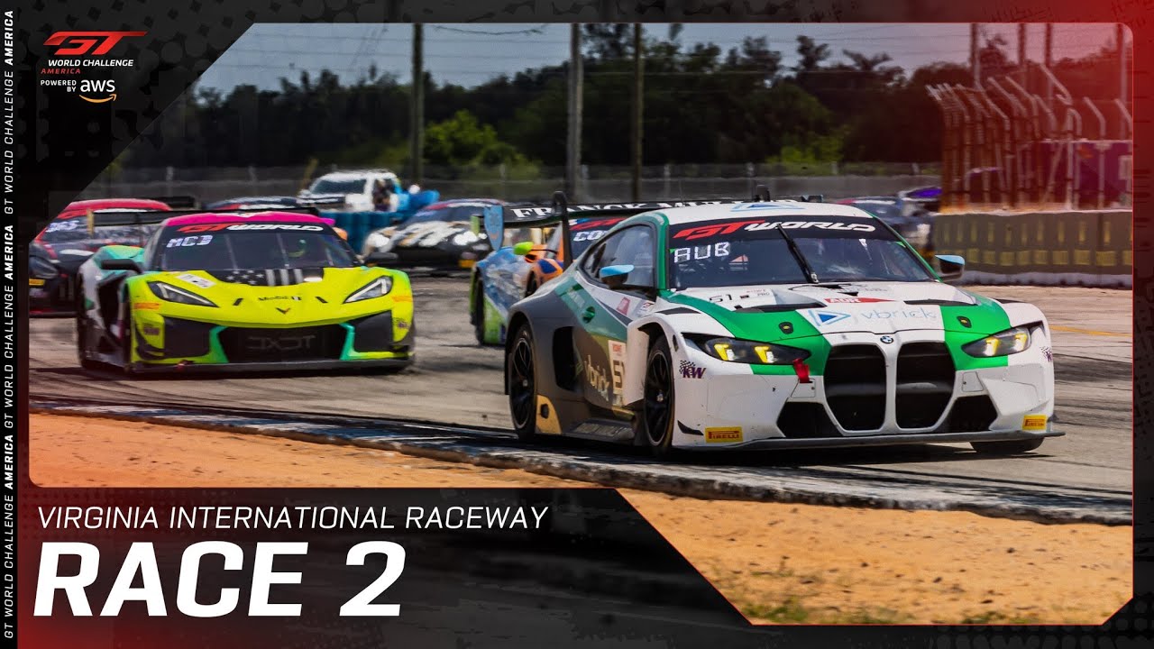 LIVE | Race 2 | VIRginia International Raceway | GT World Challenge America powered by AWS 2025