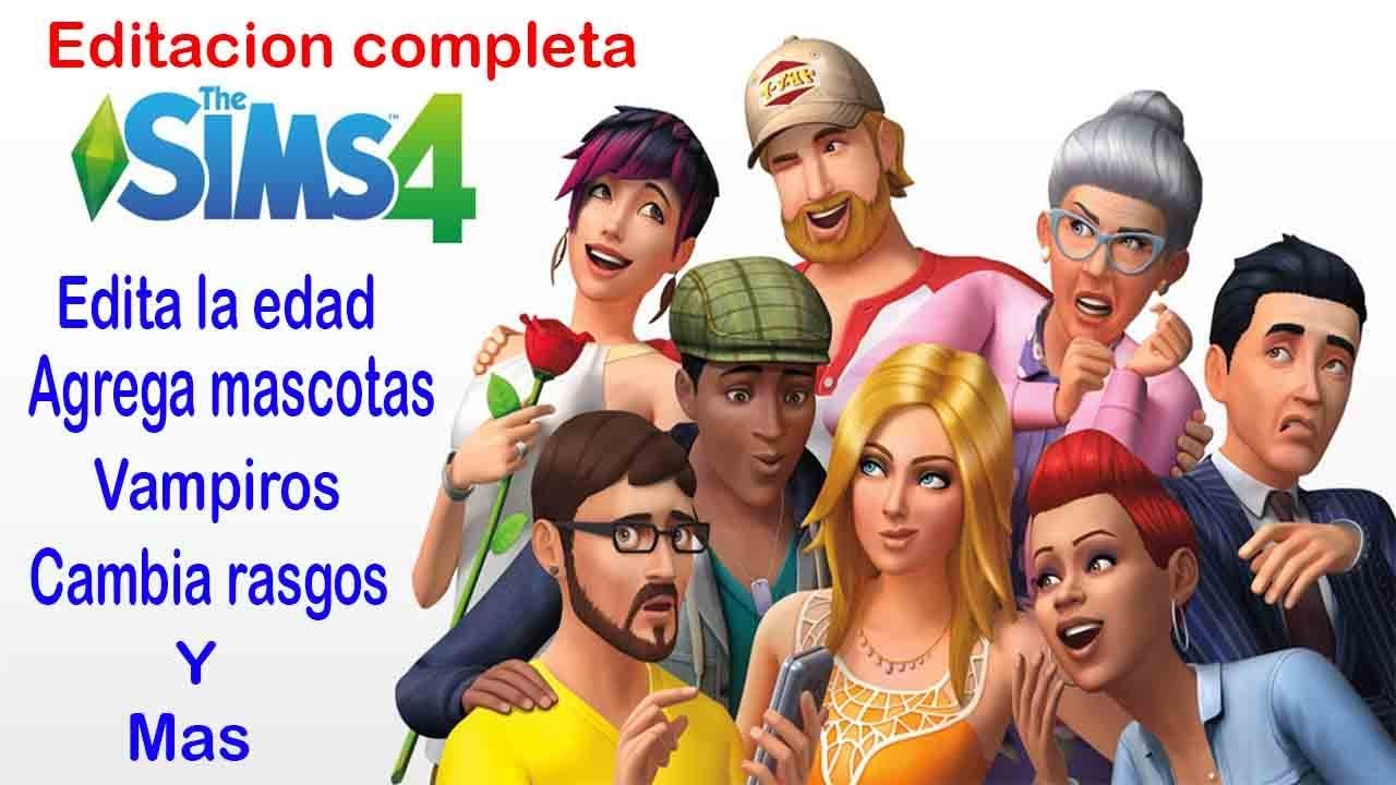 The Sims 4 Como cambiar la edad, los rasgos, Añadir mascotas y mas