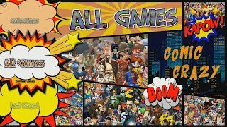 New Comic Crazy Theme - EmulationStation Pi