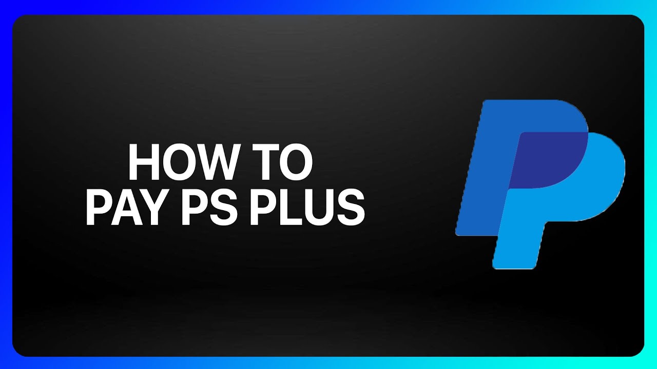 How To Pay Ps Plus With PayPal Tutorial - YouTube