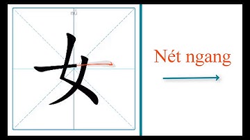 Hướng dẫn học nhanh 7 nét chữ cơ bản trong tiếng trung - Nét ngang