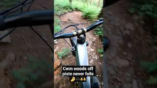 Cwm woods off piste never fails 🤌🚲🙌
