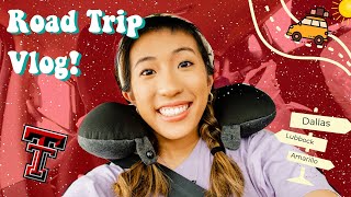 Road Trip from Lubbock Vlog! | Texas Tech Vlog Squad
