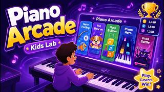 InplayStream Piano Arcade | 5 Piano Games Kids Actually Want to Play screenshot 3