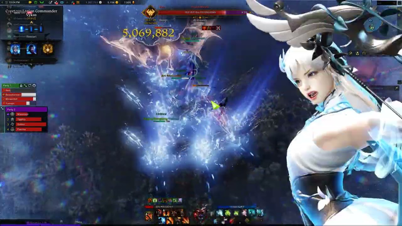 Lost Ark: Mayhem Berserker Vykas Hard Mode Gate 1 - Region Raid