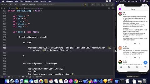 Twitter Using Firebase With SwiftUI Part 4 Final - Twitter Clone Using Firebase With SwiftUI