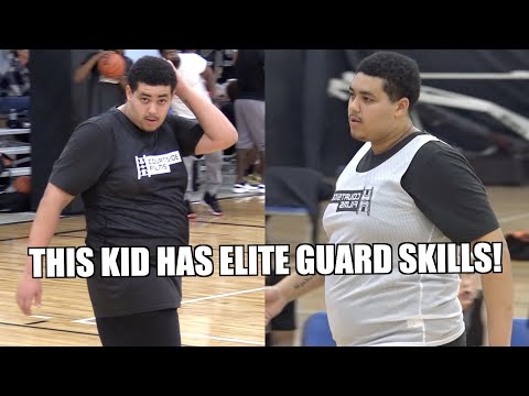 Teddy Collins Jr. IS SMOOTH WITH IT! Highlights From The Courtside Camp!