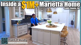 Luxury New Construction Near Marietta Square | Stunning Custom Home Tour