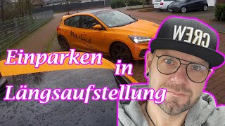Einparken In Längsaufstellung Fahrschule Grundfahraufgaben Klasse B