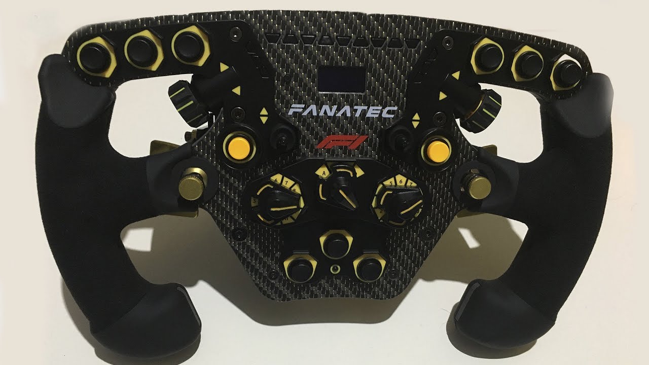 FANATEC F1 CLUBSPORT Steering Wheel Formula Red Bull 2024 - Limited