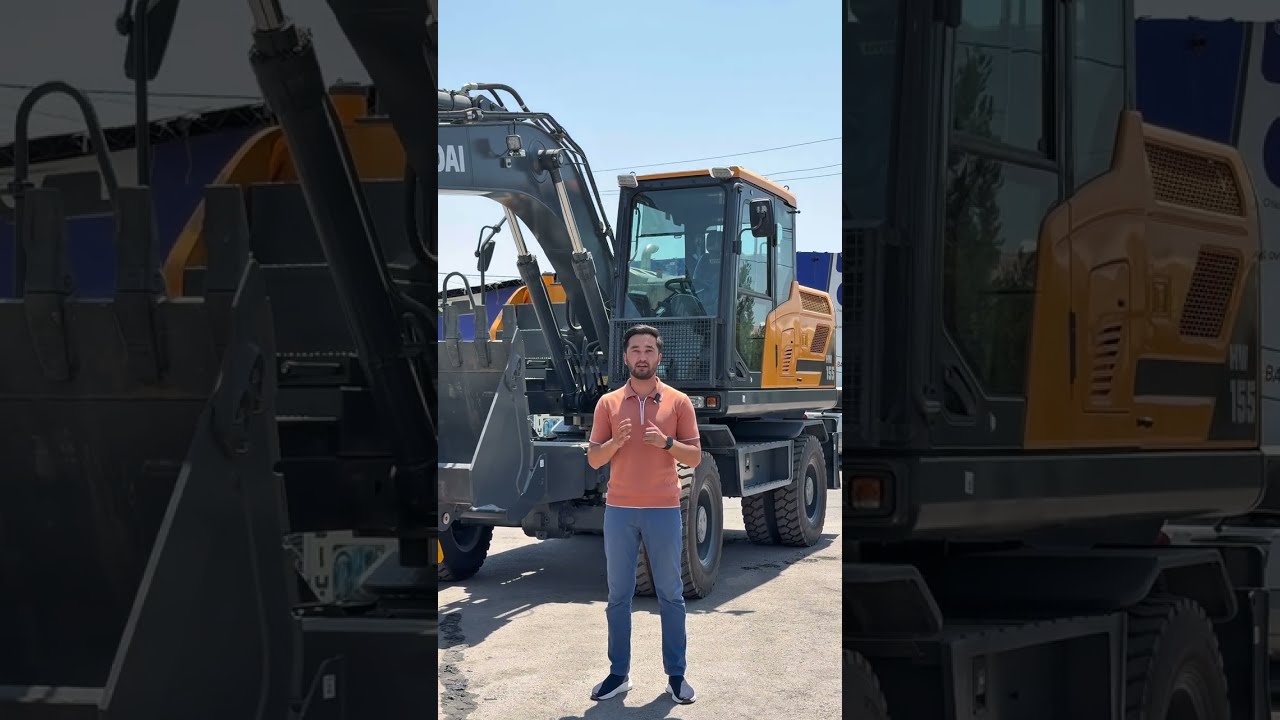 😍 Hyundai HW155 gidravlik ekskavatoriga to’liq video-obzor