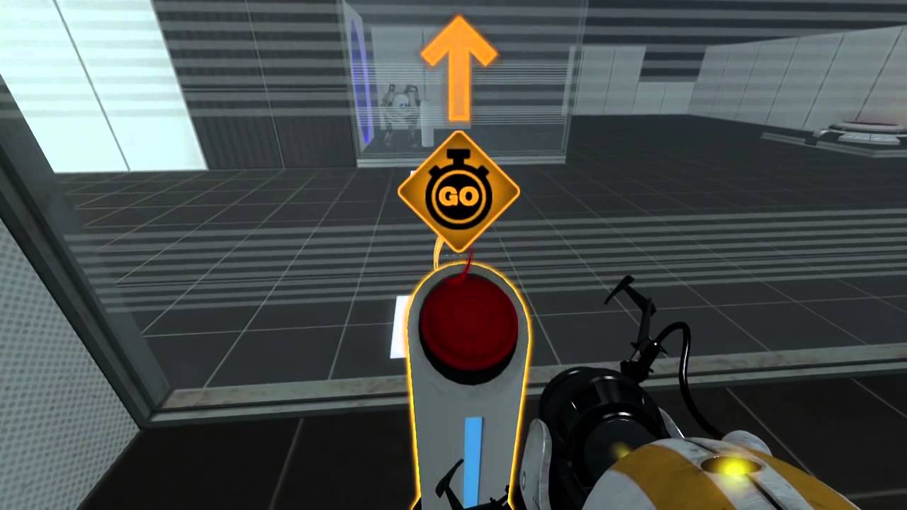 Portal 2 CO OP walkthrough 01 ( No commentary ) Team building - YouTube