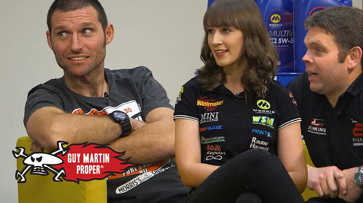 Guy Martin talks highs and lows with Lydia Walmsle...